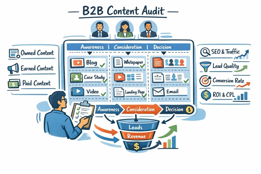 B2B Content marketing audit