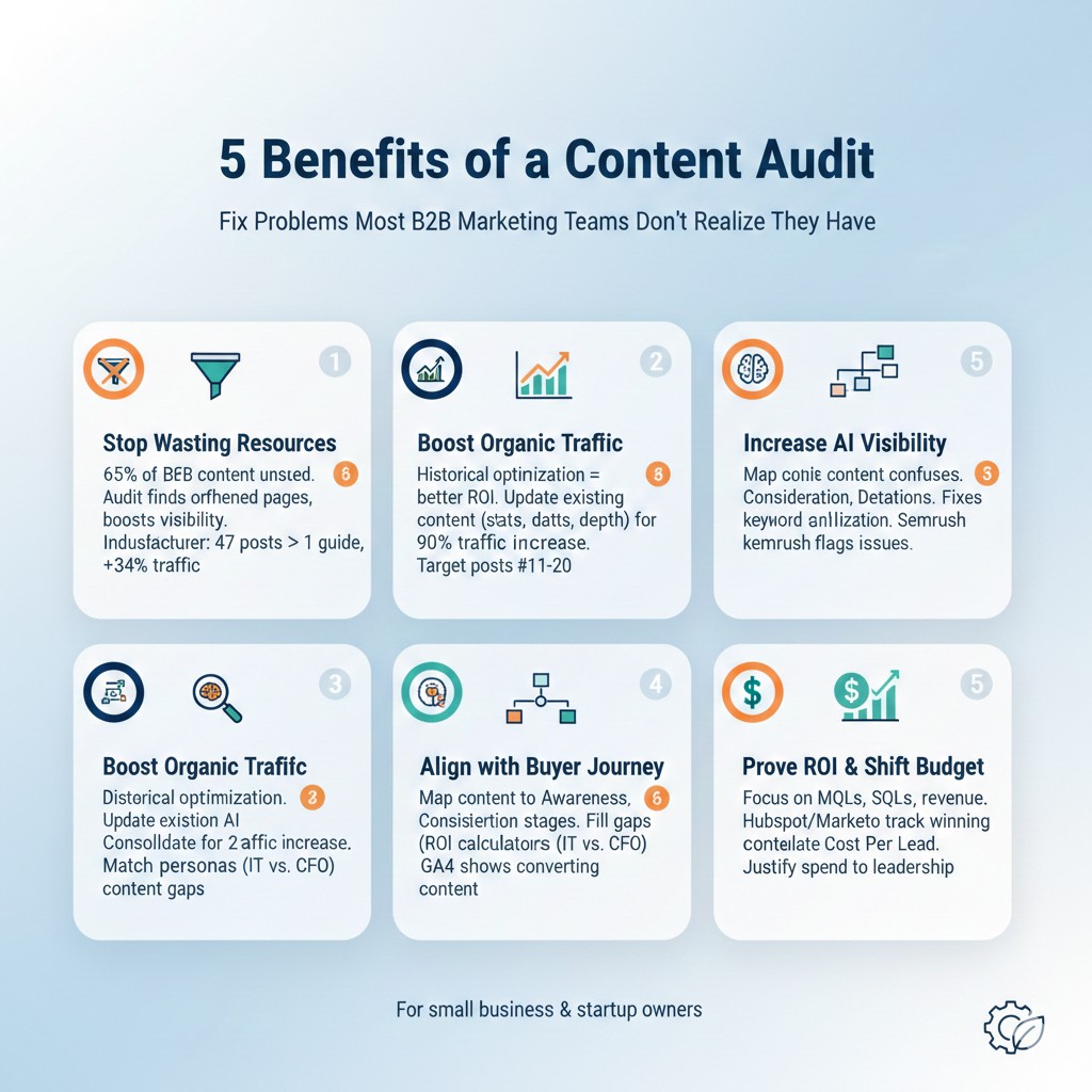 Content audit benefits