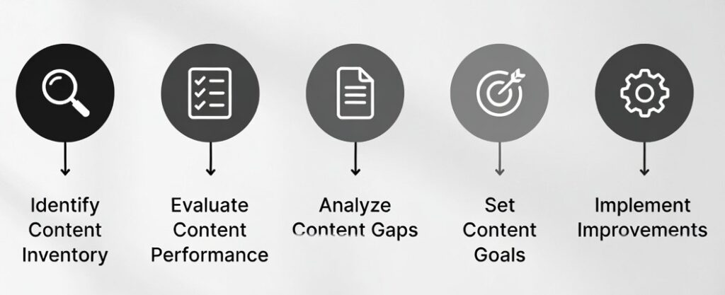 Content audit steps