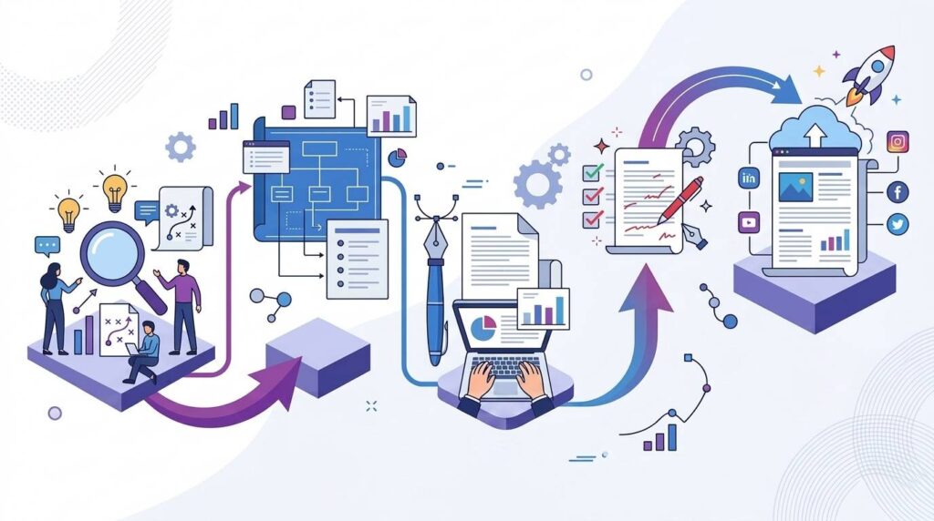 How to write b2b content step by step