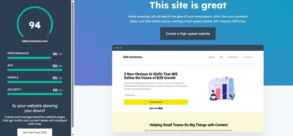 website grader
