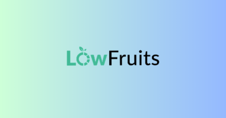 Lowfruits review